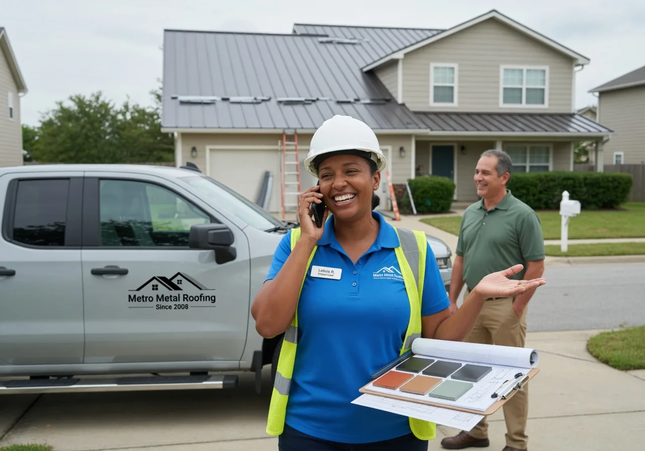 Storm Damage Metal Roof Repair in Dalton City, IL